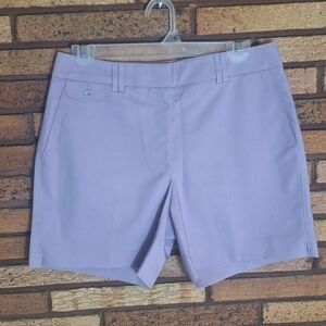 NWT White House Black Market Size 6 "The 5" Short" Lavender Women's Shorts